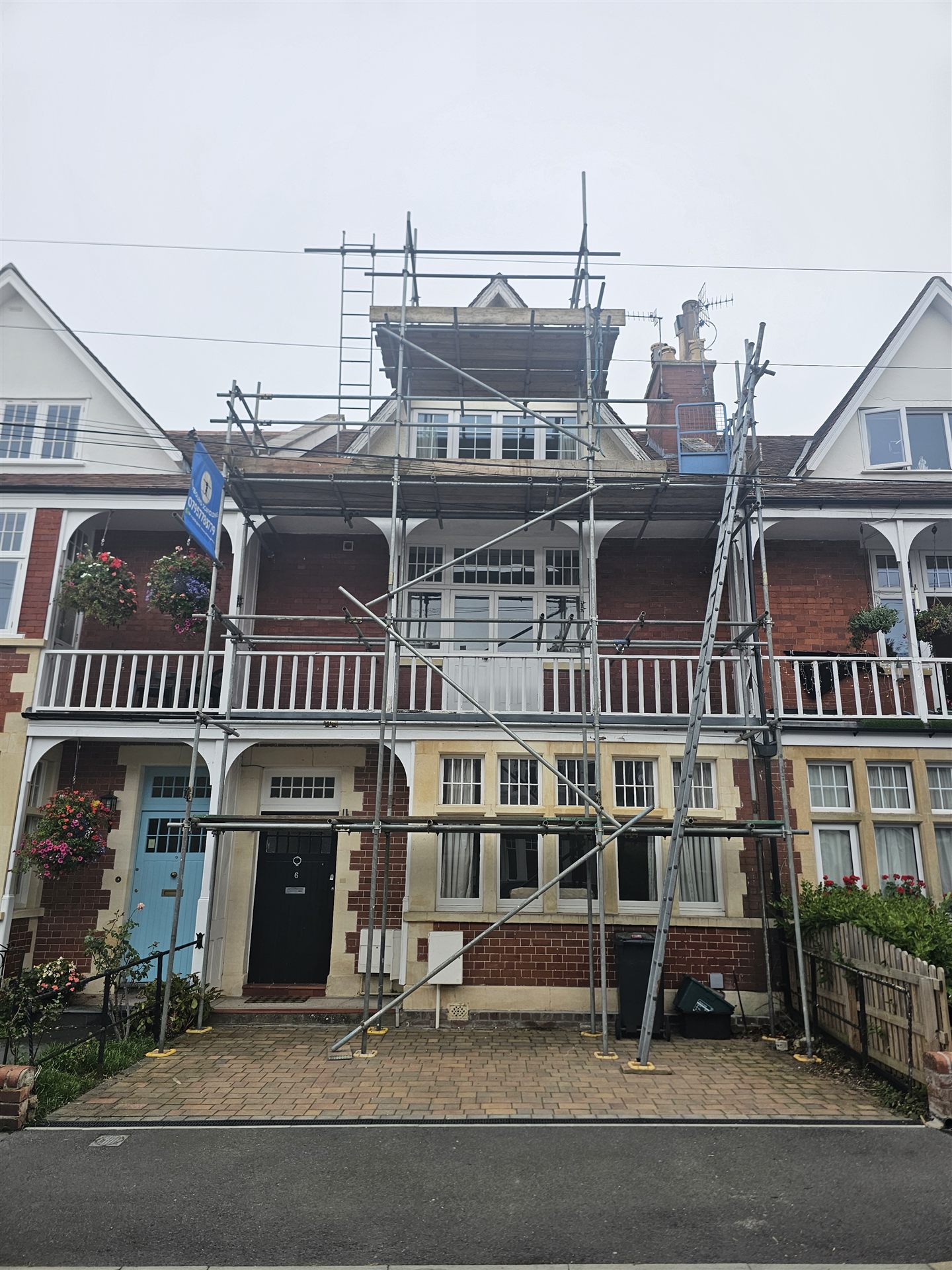 Residential scaffolding erected by Skybound Scaffolding
